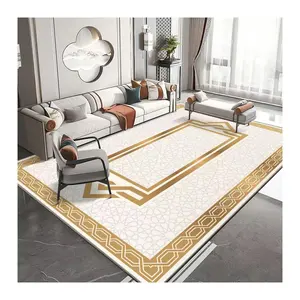 Alfombra para sala de estar, alfombra de oración musulmana, alfombra de lujo para sala de estar, decoración para sala de estar, alfombra antifatiga, Alfombra de área de alta calidad