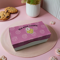 Boîte à biscuits personnalisée, boîte à biscuits en carton, boîte à biscuits en papier d'emballage