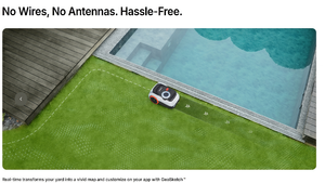 Tondeuse robotisée AWD sans fil avec navigation par vision NRTK, cartographie automatique et contrôle par application pour pelouses domestiques - Product Image 3