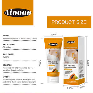 Aiooce Creme de Massagem de Mamão para Levantar e Firmar os Seios Aumento dos Seios e Nádegas Beleza dos Seios - Product Image 5
