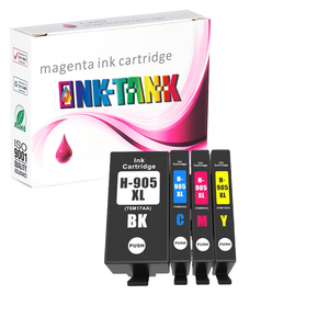 ตลับหมึกอิงค์เจ็ทพรีเมี่ยมสี รุ่น INK-TANK 905XL 905 <span class=keywords><strong>909</strong></span> XL 909XL ใช้ร่วมกับเครื่องพิมพ์ HP Officejet Pro 6960 6970 - Product Image 1