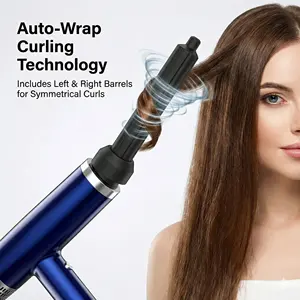 Secador de Pelo Profesional de Alta Velocidad con Pantalla LCD, Secador Iónico para un Secado Rápido, 4 Accesorios y Control Preciso de Temperatura - Product Image 3