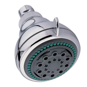 Pommeau de douche à 3 jets modèle 12614 diamètre 85 mm finition chromée pour salles de bain - Product Image 1