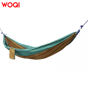 Amaca portatile WOQI 210D in nylon, amaca da paracadute per escursioni all'aperto, giardino e cortile. - Product Image 2