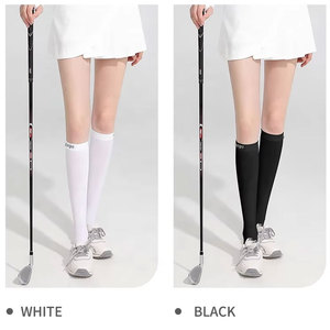 Offre Spéciale Chaussettes <span class=keywords><strong>de</strong></span> sport <span class=keywords><strong>de</strong></span> compression équestre pour femmes Leggings <span class=keywords><strong>de</strong></span> golf au genou avec caractéristique antidérapante <span class=keywords><strong>Bas</strong></span> à manches courtes pour l'été - Product Image 3