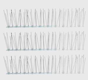 Pointes <span class=keywords><strong>anti</strong></span>-oiseaux en gros Pointes <span class=keywords><strong>anti</strong></span>-pigeon en acier inoxydable pour éloigner les <span class=keywords><strong>corbeaux</strong></span> des oiseaux Pigeon pour boîte aux lettres de fenêtre de clôture de toit - Product Image 4