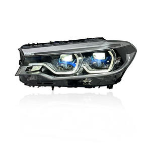 ไฟหน้าเลเซอร์แบบสองสีเหลืองขาว 6000K สำหรับรถยนต์รุ่นใหม่  ดีไซน์ Spoon LED  ปรับแต่งอัพเกรด  สำหรับรถยนต์ซีรีย์ 5 รุ่น G38 G30 ปี 2018-2020  6000K - Product Image 3