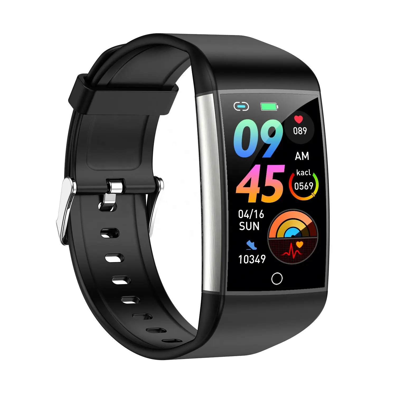 Weihnachten beliebt günstig wasserdicht smart watch großer bildschirm große batteriekapazität unterstützt mehrere gesundheitsmonitore