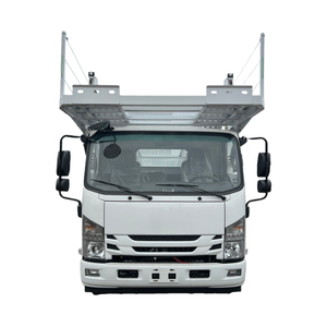 Camion porte-voitures à double pont ISUZU 4x2, camion porte-voitures diesel, manuel, transport de 4 à 5 voitures, double pont de 10 m, Euro 3, <span class=keywords><strong>remorquage</strong></span> - Product Image 6