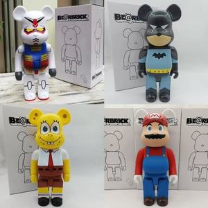 Giocattoli Cartoon Fai-da-Te, Action Figure Personalizzata Bearbrick 400, Ornamenti Bearbrick 400% da 28cm, Regalo - Product Image 2