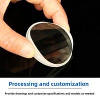 Ensemble de lentilles asphériques personnalisables pour projecteur de scène, en verre optique de haute précision pour une concentration uniforme de la lumière