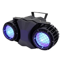 Expédition rapide MJ 300W équipement d'éclairage de scène RGBW IP65 extérieur étanche 2x150W 2 yeux COB LED Blinder Light