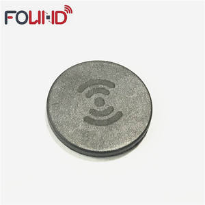 दौर 14mm 13.56MHZ NT213 144 बाइट्स एनएफसी पीपीएस कपड़े धोने आरएफआईडी टैग के लिए छेद के बिना कपड़े धोने प्रणाली - Product Image 4