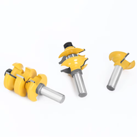 12mm tige entrée et porte intérieure Ogee routeur Bit assorti fraise ensemble pour le travail du bois