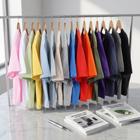 T-shirts promotionnels à col rond en pur coton avec logo personnalisé pour uniformes de classe/vêtements de travail de groupe - Manches courtes respirantes