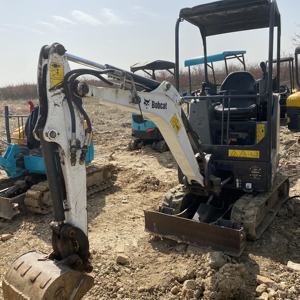 Bobcat 1.7ton Mini Escavadeira E17 Segunda Mão Escavadeira Hidráulica em Boas Condições Preço Barato - Product Image 2