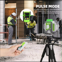 Niveau laser Huepar ZK04CG, nouveau design, 4D, 16 lignes, faisceau laser vert