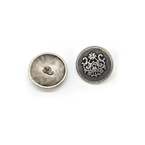 कोट शर्ट सजावट के लिए उच्च गुणवत्ता वाले मिश्र धातु सिलाई बटन हाथ से सिले परिधान बटन फैशन सतह पैटर्न पिन बटन