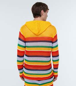 เสื้อสเวตเตอร์ขนสัตว์มีฮู้ดสำหรับผู้ชายเสื้อสเวตเตอร์ผ้าฝ้ายแขนยาวแบบสวมหัวผ้าแจ็คการ์ดออกแบบได้ตามต้องการ - Product Image 4