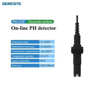 Chất lượng nước Tester PH và Clo cảm biến probe 4-20mA RS485 cảm biến làm cảm biến - Product Image 2
