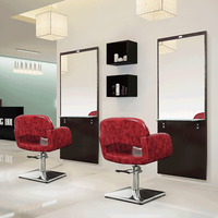 Cinq étoiles, Base de levage à gaz, selle ergonomique pour Salon de coiffure, tabouret avec roues