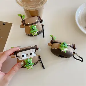 Zeldas Tears Yahaha Koroks Figuras DE ACCIÓN Estuche para auriculares Airpods 1 2 3 para Airpods Pro 2 Funda protectora Yahaha Bag Cute - Product Image 4
