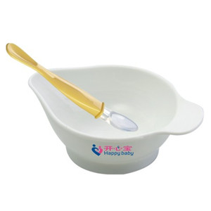 Personalizada de complementaria de comida de bebé sirviendo comida de bebé con tapa y cuchara - Product Image 3