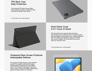 Tablet Ulefone <span class=keywords><strong>Tab</strong></span> <span class=keywords><strong>A10</strong></span> Pro de 10.<span class=keywords><strong>1</strong></span> Pulgadas con Pantalla HD+ de 800 x 1280, 12 GB (6 GB + 6 GB) + 128 GB de ROM, Batería de 6600 mAh, Cámara de 5 MP + 13 MP, Android 14, NFC - Product Image 5