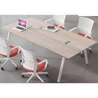 Bureau en bois moderne grande conférence intelligente qualité conseil exécutif salle Tables bureau et chaises ensemble futuriste