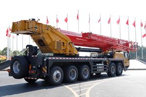 סין העליון 100 מנוף משאית טון STC1000C7-8 <span class=keywords><strong>7</strong></span> סעיף יעילות גבוהה טלסקופי מנוף טלסקופי רכוב מחיר - Product Image 3