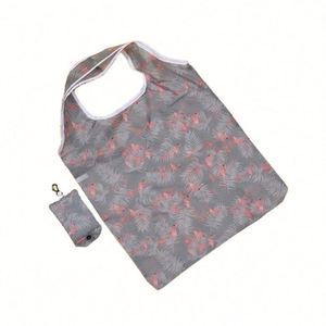 Bolsa de Compras Plegable de Poliéster RPET 190T con Logotipo Personalizado, Bolsa de Supermercado Reutilizable Ecológica - Product Image 5