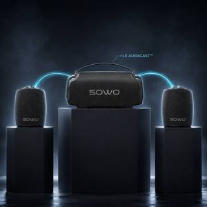 Système audio sans fil SOWO 2.1, 110W RMS, système de cinéma maison, ensemble de haut-parleurs satellites LE Auracast pour salon, jeux - Product Image 1