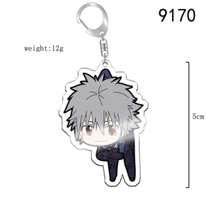 Llavero de acrílico de Anime Eva New Century Evangelion <span class=keywords><strong>Ikari</strong></span> <span class=keywords><strong>Shinji</strong></span> Asuka, accesorio colgante para cosplay - Product Image 4