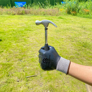 सी 10 गेज नाइट्रिल चिकनी पूर्ण-विसर्जन कार्य दस्ताने केवलर कट-प्रतिरोधी रबर लेपित ग्लास-तैयार निर्माण - Product Image 4