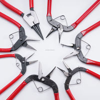 Ensemble de pinces à bijoux multi-styles, pinces artisanales pour la pliage et la coupe de fil, outils de fabrication et de réparation de bijoux faits à la main, vente en gros