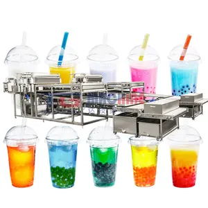 Fully automatic Special Design Juice Popping Ball Machine Production Line Popping Boba Pearls Making Machine Snack Machine