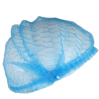 Casquette bouffante jetable en PP non tissé avec clip, certifiée CE ISO13485, pour usage en usine alimentaire et salle blanche