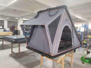 Yaz sezonu sert kabuk çatı üst çadır araba RV 2-Person kapasiteli ek gölgelik tente düz destek tek katmanlı Polyester - Product Image 2