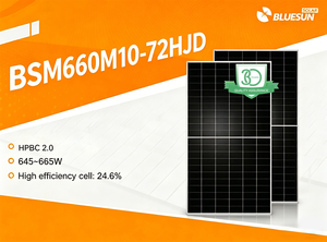 Panneaux solaires flexibles certifiés BSM660M10-72HJD de haute qualité et à haute efficacité (24,6 %) HPBC 2.0 620 640 660W - Société de fabrication de panneaux solaires - Product Image 6