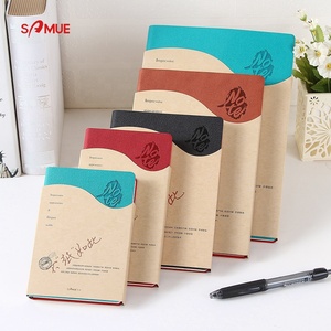 Cuaderno de tapa blanda diario de cuero PU personalizado con logotipo impreso A5 - Product Image 4