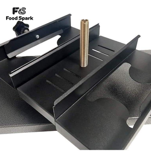Calentador de <span class=keywords><strong>Raclette</strong></span> Eléctrico con Marco Metálico Seguro para Alimentos, Doble Placa para Derretir Queso, para Servicios de Catering y Restaurantes - Product Image 4