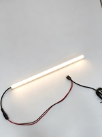 Guirlandes lumineuses LED à capteur de mouvement DC5V, découpables, 8mm, USB, IP20, 1m, profil en aluminium 10*10mm, SMD2835, 60 LED/m, dimmables