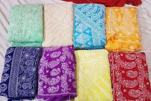 Elégant Chikanwork Gota Patti Work Saree Mélange parfait de style classique et de mode moderne adapté aux événements de jour et de soirée - Product Image 2