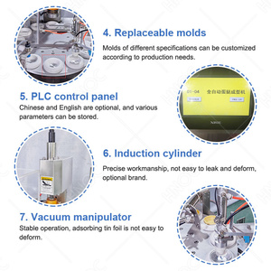 Đại Dương Hoàn toàn Tự động 30Mm Dứa <span class=keywords><strong>Tart</strong></span> Làm Bánh Có Bánh Có Bánh Hình Thức Báo Chí Bánh <span class=keywords><strong>Tart</strong></span> Vỏ Máy - Product Image 4
