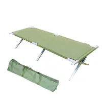 Camping Lightweight Aluminum Portable Military Folding Cot Bed