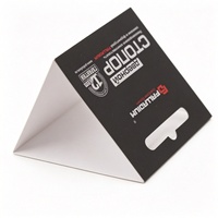 Carte d'en-tête en papier imprimée sur mesure, étiquette suspendue, carte de support pour blister, pour emballage de boîtes et présentation en magasin