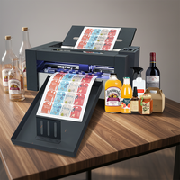 Cortadora de Tarjetas de Visita ZD350 Ultra con Alimentación Automática, Plotter de Corte de Etiquetas, Máquina de Corte de Papel y Cartón de Alta Velocidad para 400gsm