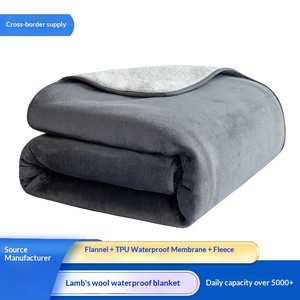 <span class=keywords><strong>Manta</strong></span> <span class=keywords><strong>Impermeable</strong></span> de Forro Polar para Mascotas, para Parejas, Uso Invernal, Tamaño Pequeño, Diseño Minimalista - Product Image 4