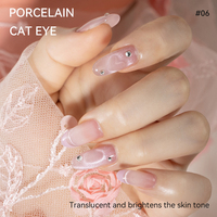 Vinimay Usine OEM ODM Nouveau Gel Vernis à Ongles Semi-Permanent Oeil de Chat Effet Porcelaine Clair de Lune Kit 9 Couleurs Longue Tenue Scintillant Vente en Gros