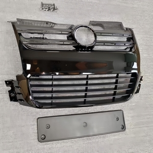 Conjunto de Parachoques Delantero ABS Nuevo SUNYON para Volkswagen <span class=keywords><strong>Golf</strong></span> 5 <span class=keywords><strong>R32</strong></span> 2005-2010, Estilo Racing en Negro Cromado, Kit de Carrocería - Product Image 5